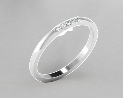 Anillo Lumbre Dorada — línea sutil